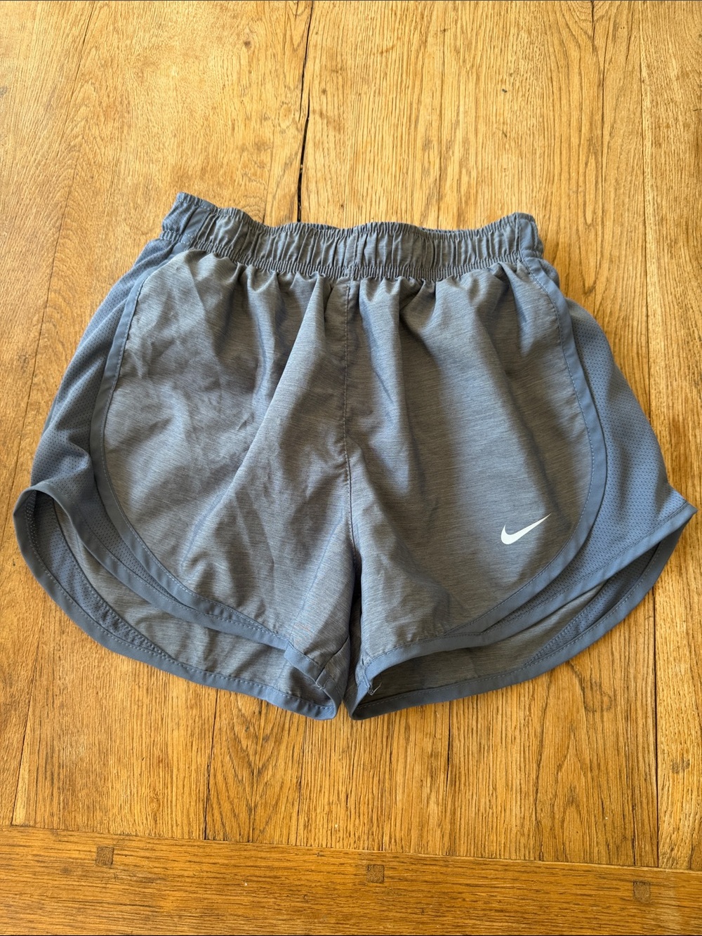 Nike Dri-Fit Grey  Running Womens Shorts XSmall with liner
